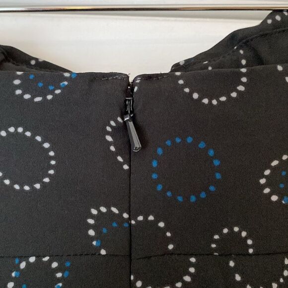 NWT NEW American Eagle Circle Print Strapless Mini Dress Sweetheart Neck Size 2 - Picture 10 of 11